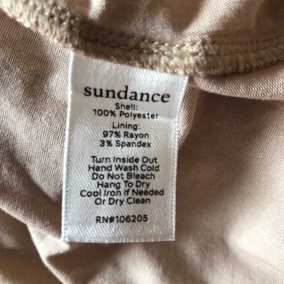 SUNDANCE Champagne Lace Faythe Maxi Dress - Picture 13 of 14